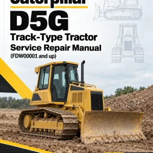 Caterpillar CAT D5G Track-Type Tractor Service Repair Manual (FDW00001 and up) Caterpillar CAT D5G Track-Type Tractor Service Repair Manual (FDW00001 and up)