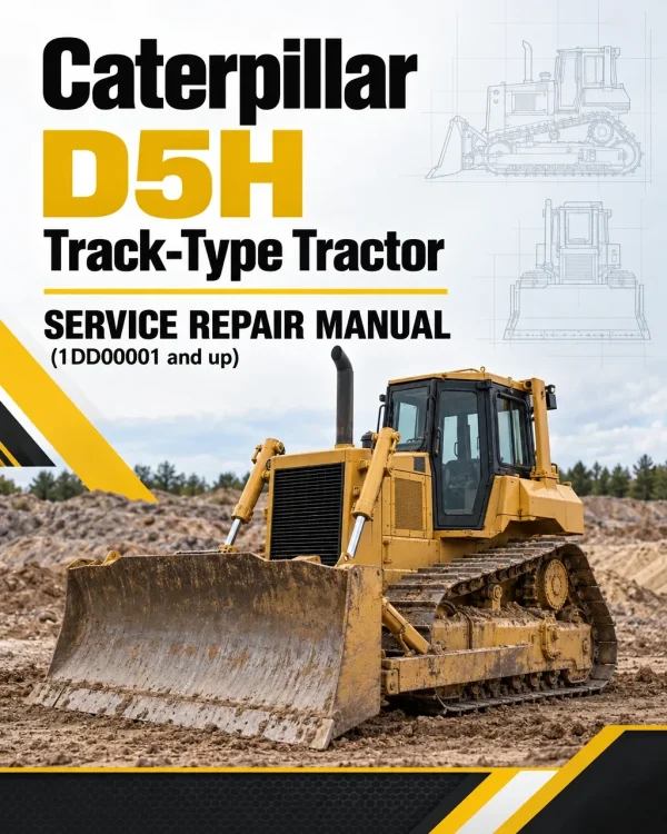 Caterpillar CAT D5H Track-Type Tractor Service Repair Manual (1DD00001 and up) Caterpillar CAT D5H Track-Type Tractor Service Repair Manual (1DD00001 and up)