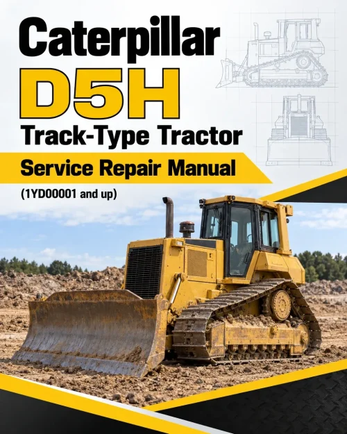 Caterpillar CAT D5H Track-Type Tractor Service Repair Manual (1YD00001 and up)