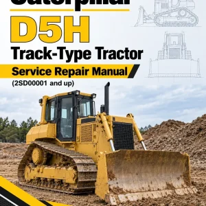 Caterpillar CAT D5H Track-Type Tractor Service Repair Manual (2SD00001 and up)