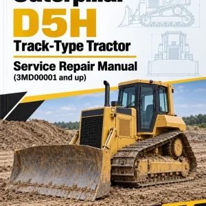 Caterpillar CAT D5H Track-Type Tractor Service Repair Manual (3MD00001 and up) Caterpillar CAT D5H Track-Type Tractor Service Repair Manual (3MD00001 and up)