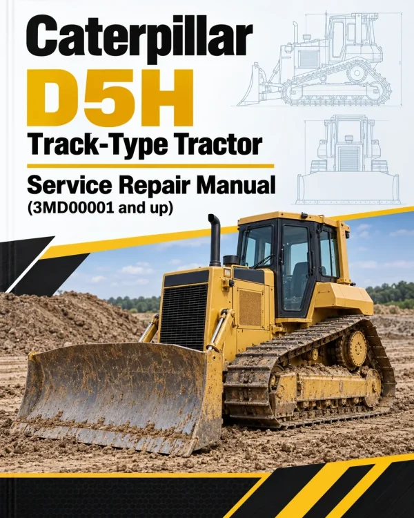 Caterpillar CAT D5H Track-Type Tractor Service Repair Manual (3MD00001 and up) Caterpillar CAT D5H Track-Type Tractor Service Repair Manual (3MD00001 and up)