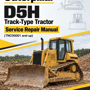 Caterpillar CAT D5H Track-Type Tractor Service Repair Manual (7NC00001 and up)