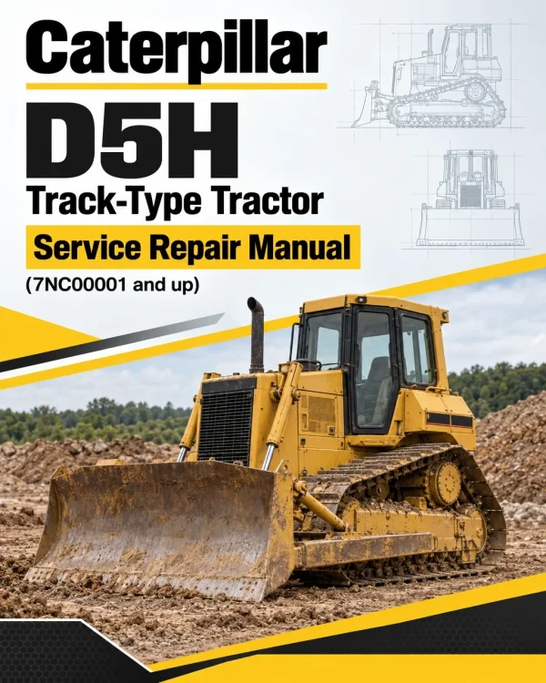 Caterpillar CAT D5H Track-Type Tractor Service Repair Manual (7NC00001 and up) Caterpillar CAT D5H Track-Type Tractor Service Repair Manual (7NC00001 and up)