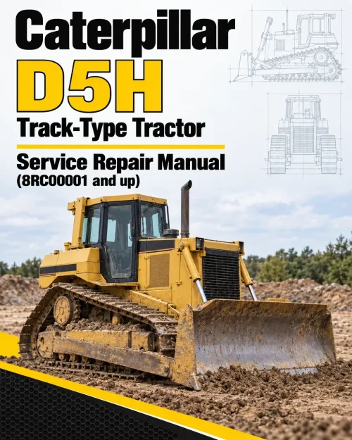 Caterpillar CAT D5H Track-Type Tractor Service Repair Manual (8RC00001 and up) Caterpillar CAT D5H Track-Type Tractor Service Repair Manual (8RC00001 and up)