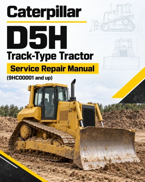 Caterpillar CAT D5H Track-Type Tractor Service Repair Manual (9HC00001 and up) Caterpillar CAT D5H Track-Type Tractor Service Repair Manual (9HC00001 and up)