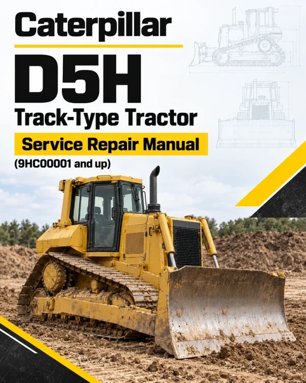Caterpillar CAT D5H Track-Type Tractor Service Repair Manual (9HC00001 and up) Caterpillar CAT D5H Track-Type Tractor Service Repair Manual (9HC00001 and up)