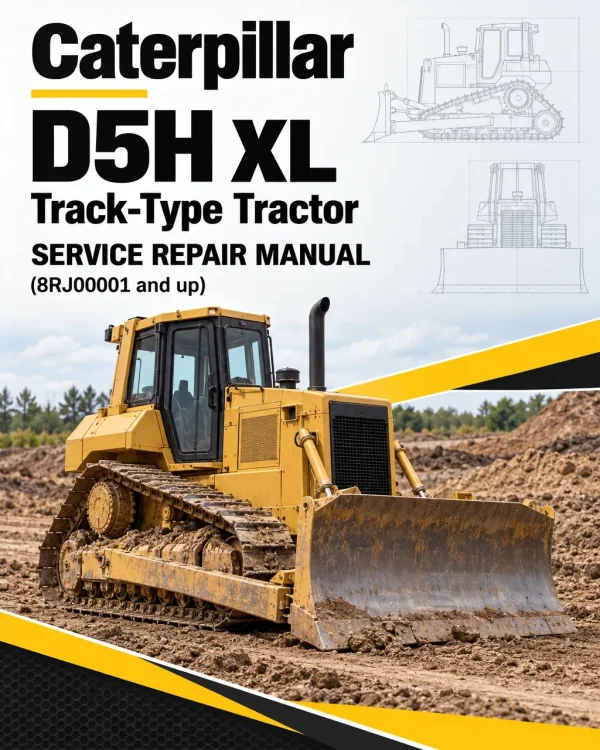 Caterpillar CAT D5H XL Track-Type Tractor Service Repair Manual (8RJ00001 and up) Caterpillar CAT D5H XL Track-Type Tractor Service Repair Manual (8RJ00001 and up)