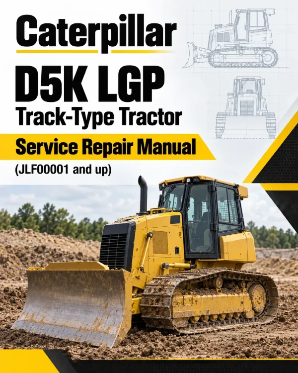 Caterpillar CAT D5K LGP Track-Type Tractor Service Repair Manual (JLF00001 and up) Caterpillar CAT D5K LGP Track-Type Tractor Service Repair Manual (JLF00001 and up)