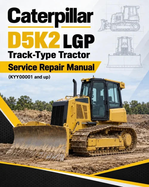 Caterpillar CAT D5K2 LGP Track-Type Tractor Service Repair Manual (KYY00001 and up) Caterpillar CAT D5K2 LGP Track-Type Tractor Service Repair Manual (KYY00001 and up)