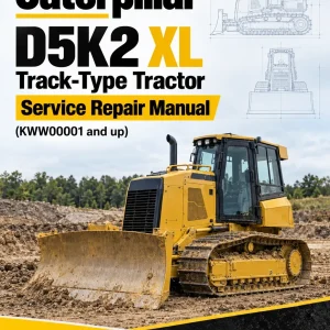 Caterpillar CAT D5K2 XL Track-Type Tractor Service Repair Manual (KWW00001 and up)
