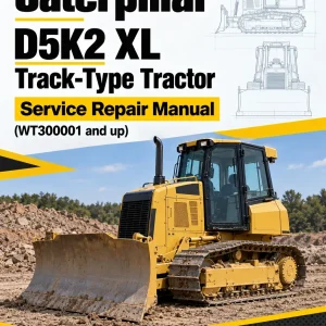 Caterpillar CAT D5K2 XL Track-Type Tractor Service Repair Manual (WT300001 and up) Caterpillar CAT D5K2 XL Track-Type Tractor Service Repair Manual (WT300001 and up)