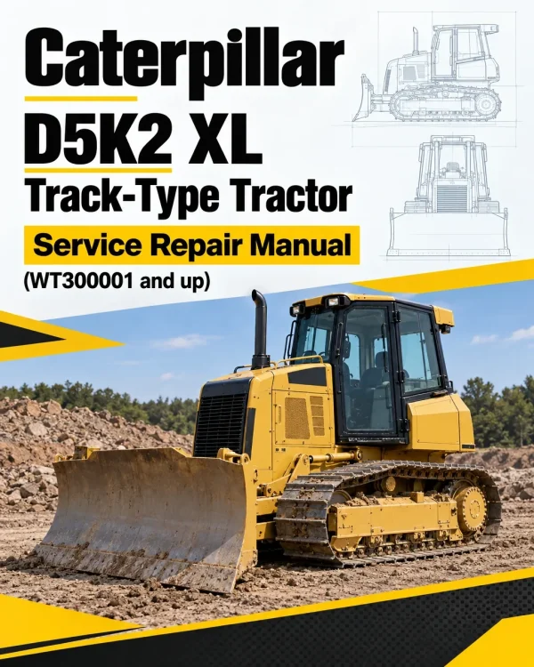 Caterpillar CAT D5K2 XL Track-Type Tractor Service Repair Manual (WT300001 and up) Caterpillar CAT D5K2 XL Track-Type Tractor Service Repair Manual (WT300001 and up)