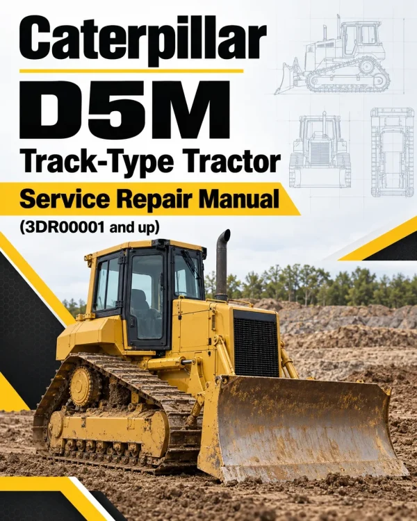 Caterpillar CAT D5M Track-Type Tractor Service Repair Manual (3DR00001 and up) Caterpillar CAT D5M Track-Type Tractor Service Repair Manual (3DR00001 and up)