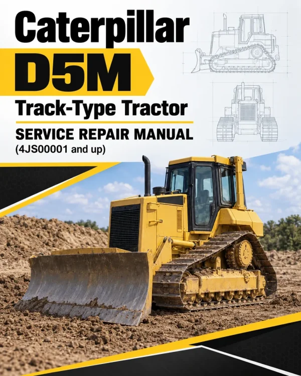 Caterpillar CAT D5M Track-Type Tractor Service Repair Manual (4JS00001 and up) Caterpillar CAT D5M Track-Type Tractor Service Repair Manual (4JS00001 and up)