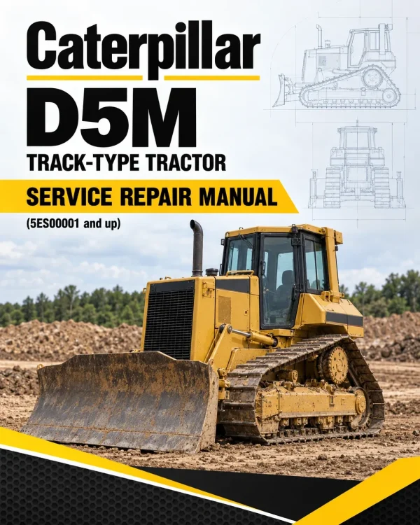 Caterpillar CAT D5M Track-Type Tractor Service Repair Manual (5ES00001 and up) Caterpillar CAT D5M Track-Type Tractor Service Repair Manual (5ES00001 and up)