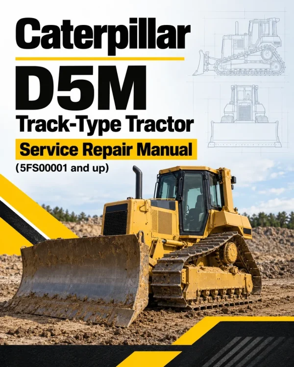Caterpillar CAT D5M Track-Type Tractor Service Repair Manual (5FS00001 and up) Caterpillar CAT D5M Track-Type Tractor Service Repair Manual (5FS00001 and up)