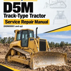 Caterpillar CAT D5M Track-Type Tractor Service Repair Manual (6GN00001 and up)