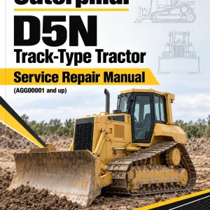Caterpillar CAT D5N Track-Type Tractor Service Repair Manual (AGG00001 and up)