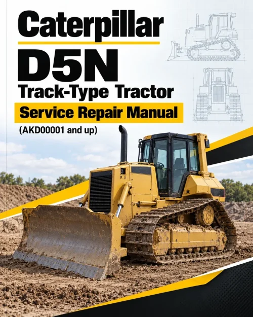 Caterpillar CAT D5N Track-Type Tractor Service Repair Manual (AKD00001 and up) Caterpillar CAT D5N Track-Type Tractor Service Repair Manual (AKD00001 and up)