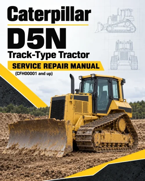 Caterpillar CAT D5N Track-Type Tractor Service Repair Manual (CFH00001 and up)