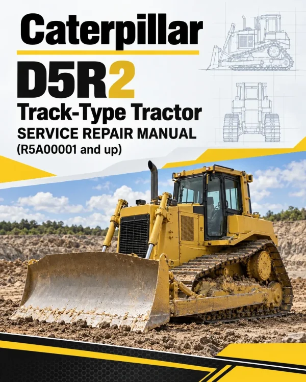 Caterpillar CAT D5R2 Track-Type Tractor Service Repair Manual (R5A00001 and up)