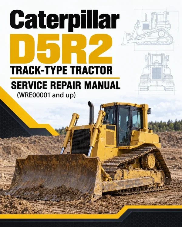 Caterpillar CAT D5R2 Track-Type Tractor Service Repair Manual (WRE00001 and up) Caterpillar CAT D5R2 Track-Type Tractor Service Repair Manual (WRE00001 and up)