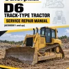 Caterpillar CAT D6 Track-Type Tractor Service Repair Manual (AG900001 and up)