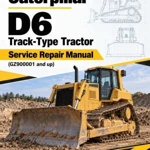 Caterpillar CAT D6 Track-Type Tractor Service Repair Manual (GZ900001 and up) Caterpillar CAT D6 Track-Type Tractor Service Repair Manual (GZ900001 and up)