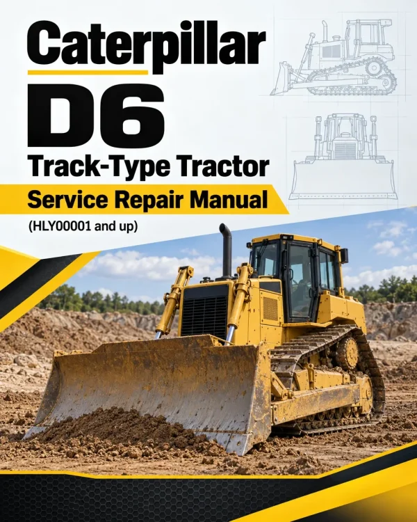 Caterpillar CAT D6 Track-Type Tractor Service Repair Manual (HLY00001 and up) Caterpillar CAT D6 Track-Type Tractor Service Repair Manual (HLY00001 and up)