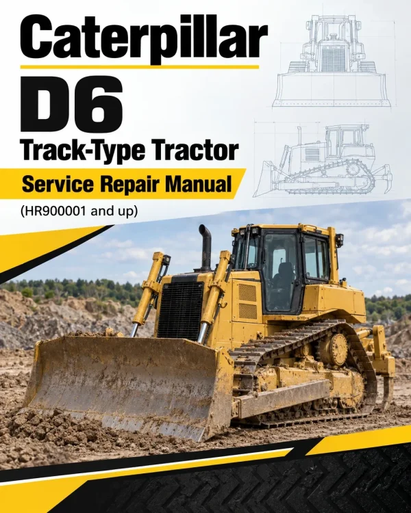 Caterpillar CAT D6 Track-Type Tractor Service Repair Manual (HR900001 and up) Caterpillar CAT D6 Track-Type Tractor Service Repair Manual (HR900001 and up)