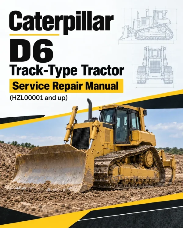 Caterpillar CAT D6 Track-Type Tractor Service Repair Manual (HZL00001 and up) Caterpillar CAT D6 Track-Type Tractor Service Repair Manual (HZL00001 and up)
