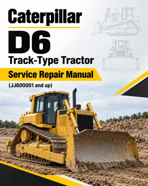 Caterpillar CAT D6 Track-Type Tractor Service Repair Manual (JJ600001 and up) Caterpillar CAT D6 Track-Type Tractor Service Repair Manual (JJ600001 and up)