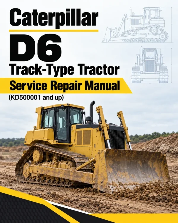 Caterpillar CAT D6 Track-Type Tractor Service Repair Manual (KD500001 and up) Caterpillar CAT D6 Track-Type Tractor Service Repair Manual (KD500001 and up)