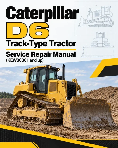 Caterpillar CAT D6 Track-Type Tractor Service Repair Manual (KEW00001 and up) Caterpillar CAT D6 Track-Type Tractor Service Repair Manual (KEW00001 and up)