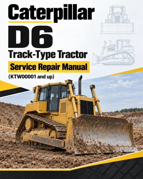 Caterpillar CAT D6 Track-Type Tractor Service Repair Manual (KTW00001 and up) Caterpillar CAT D6 Track-Type Tractor Service Repair Manual (KTW00001 and up)