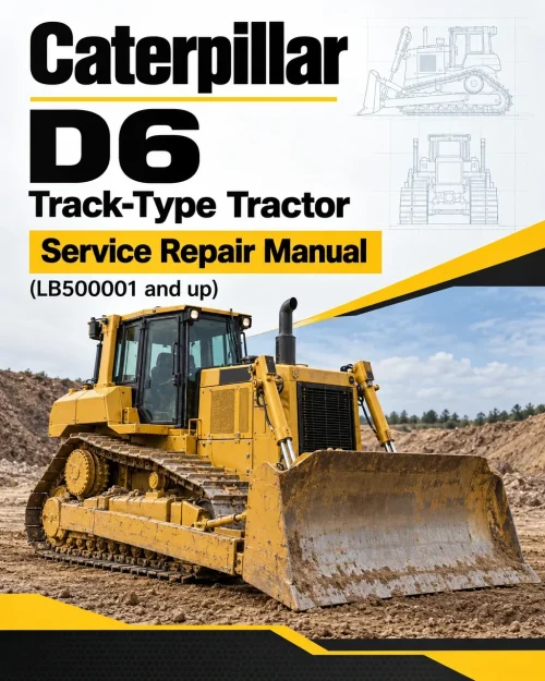 Caterpillar CAT D6 Track-Type Tractor Service Repair Manual (LB500001 and up) Caterpillar CAT D6 Track-Type Tractor Service Repair Manual (LB500001 and up)