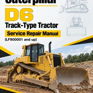 Caterpillar CAT D6 Track-Type Tractor Service Repair Manual (LF900001 and up) Caterpillar CAT D6 Track-Type Tractor Service Repair Manual (LF900001 and up)
