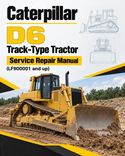 Caterpillar CAT D6 Track-Type Tractor Service Repair Manual (LF900001 and up) Caterpillar CAT D6 Track-Type Tractor Service Repair Manual (LF900001 and up)