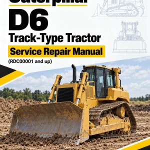 Caterpillar CAT D6 Track-Type Tractor Service Repair Manual (RDC00001 and up) Caterpillar CAT D6 Track-Type Tractor Service Repair Manual (RDC00001 and up)