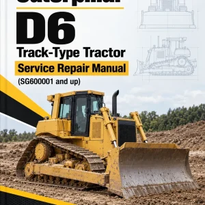 Caterpillar CAT D6 Track-Type Tractor Service Repair Manual (SG600001 and up) Caterpillar CAT D6 Track-Type Tractor Service Repair Manual (SG600001 and up)