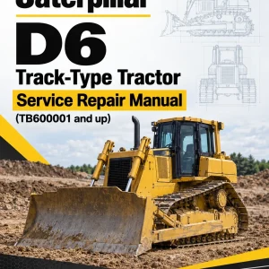 Caterpillar CAT D6 Track-Type Tractor Service Repair Manual (TB600001 and up)