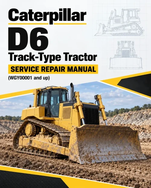 Caterpillar CAT D6 Track-Type Tractor Service Repair Manual (WGY00001 and up) Caterpillar CAT D6 Track-Type Tractor Service Repair Manual (WGY00001 and up)