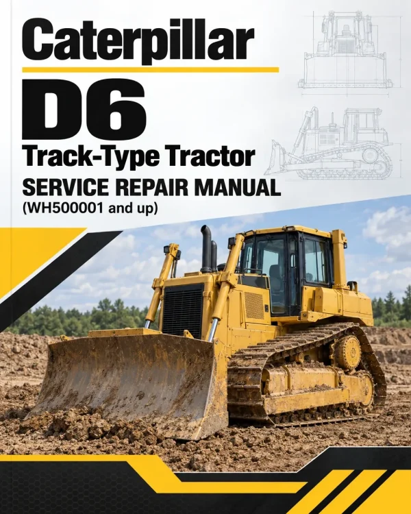 Caterpillar CAT D6 Track-Type Tractor Service Repair Manual (WH500001 and up) Caterpillar CAT D6 Track-Type Tractor Service Repair Manual (WH500001 and up)