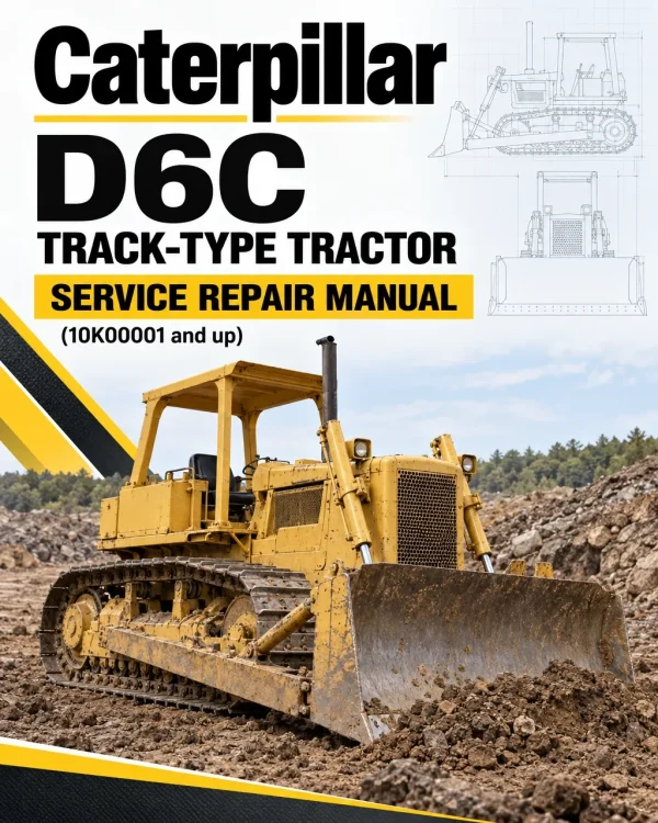 Caterpillar CAT D6C Track-Type Tractor Service Repair Manual (10K00001 and up) Caterpillar CAT D6C Track-Type Tractor Service Repair Manual (10K00001 and up)