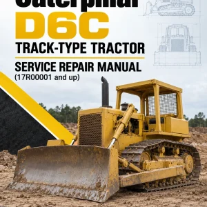 Caterpillar CAT D6C Track-Type Tractor Service Repair Manual (17R00001 and up)