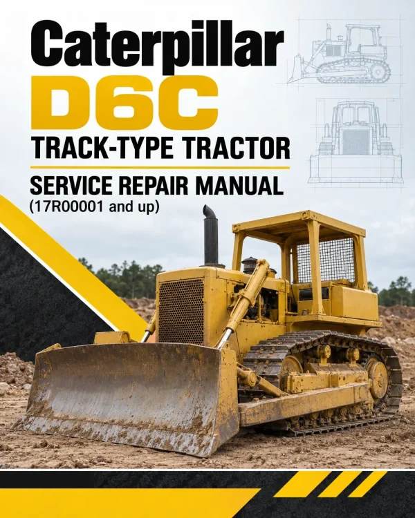 Caterpillar CAT D6C Track-Type Tractor Service Repair Manual (17R00001 and up) Caterpillar CAT D6C Track-Type Tractor Service Repair Manual (17R00001 and up)