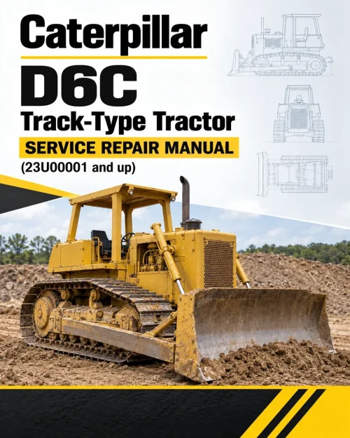 Caterpillar CAT D6C Track-Type Tractor Service Repair Manual (23U00001 and up) Caterpillar CAT D6C Track-Type Tractor Service Repair Manual (23U00001 and up)