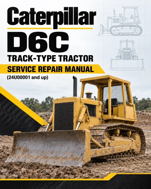 Caterpillar CAT D6C Track-Type Tractor Service Repair Manual (24U00001 and up) Caterpillar CAT D6C Track-Type Tractor Service Repair Manual (24U00001 and up)