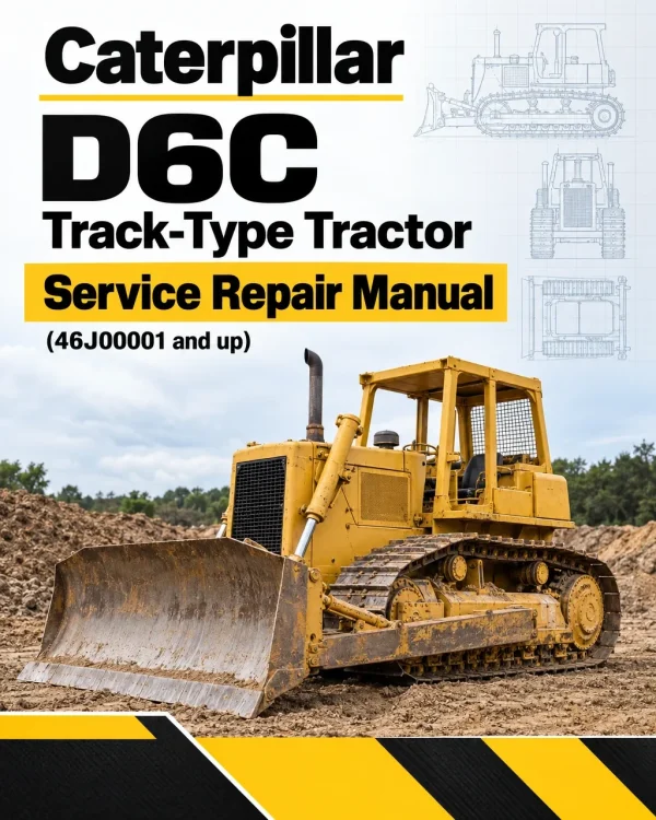 Caterpillar CAT D6C Track-Type Tractor Service Repair Manual (46J00001 and up) Caterpillar CAT D6C Track-Type Tractor Service Repair Manual (46J00001 and up)